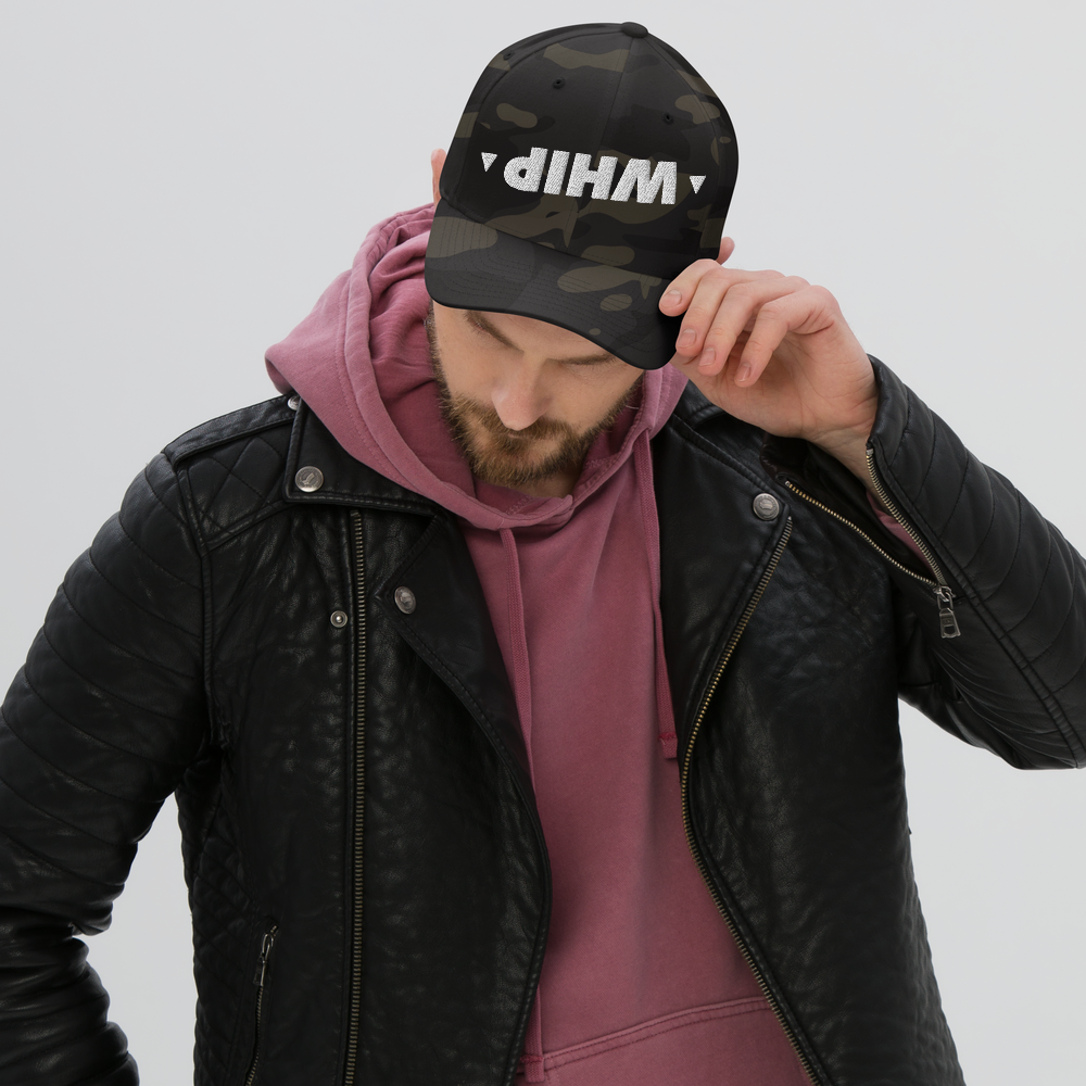 Cappello FLEXFIT WHIP – Black Camouflage