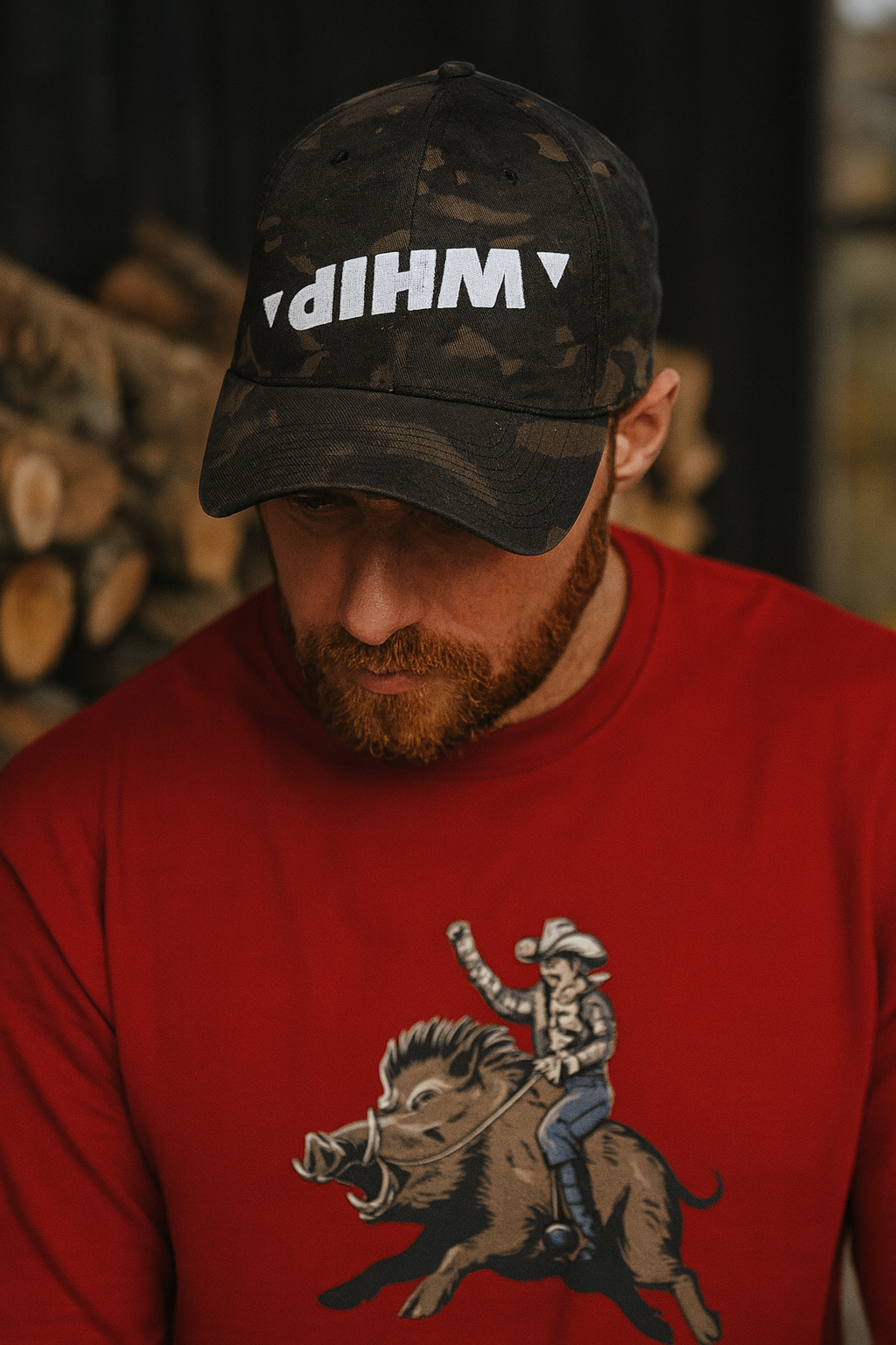 Cappello FLEXFIT WHIP – Black Camouflage