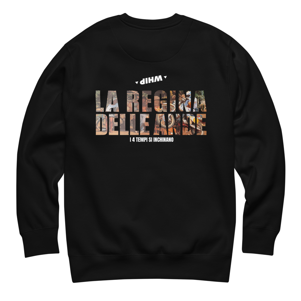 LIMITED EDITION Felpa WHIP – “Regina delle Ande”