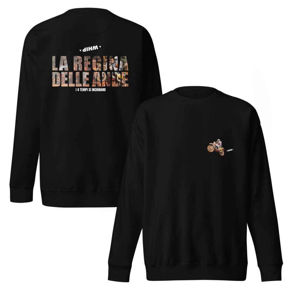 LIMITED EDITION Felpa WHIP – “Regina delle Ande”