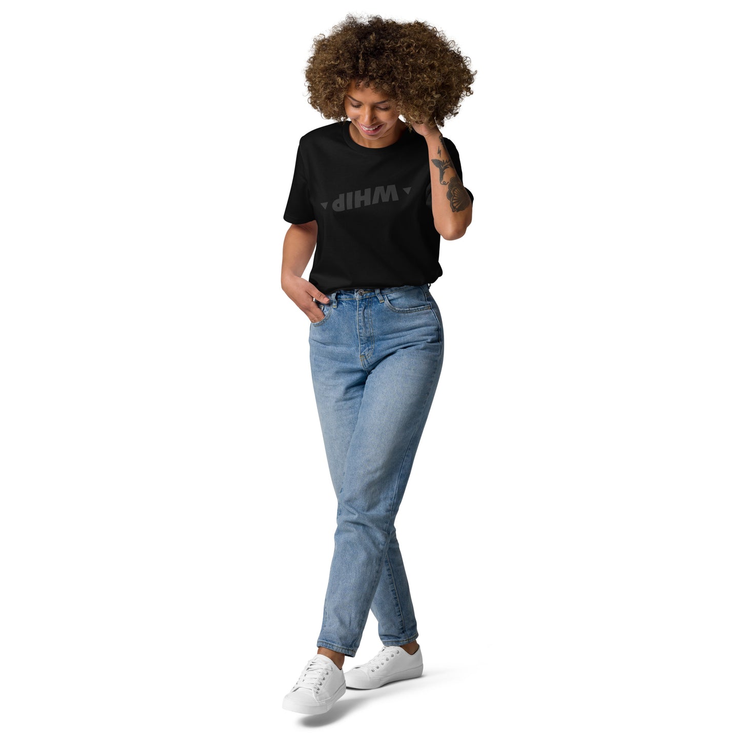 WHIP ESSENTIAL ALL BLACK - Unisex t-shirt